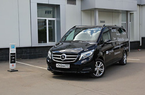 ПМЭФ-драйв на Mercedes-Benz V-класса: европейский опыт