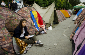 Митингующие в Кишиневе призвали к всеобщей забастовке