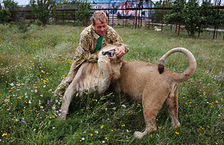 Директор и создатель Ялтинского зоопарка «Сказка» и парка львов «Тайган» Олег Зубков.